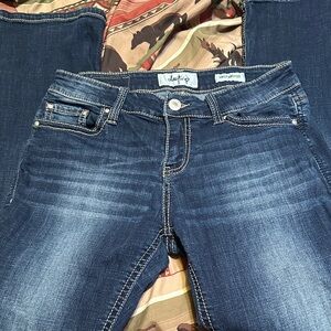 Daytrip Women's Dark Blue Boot Cut Jeans